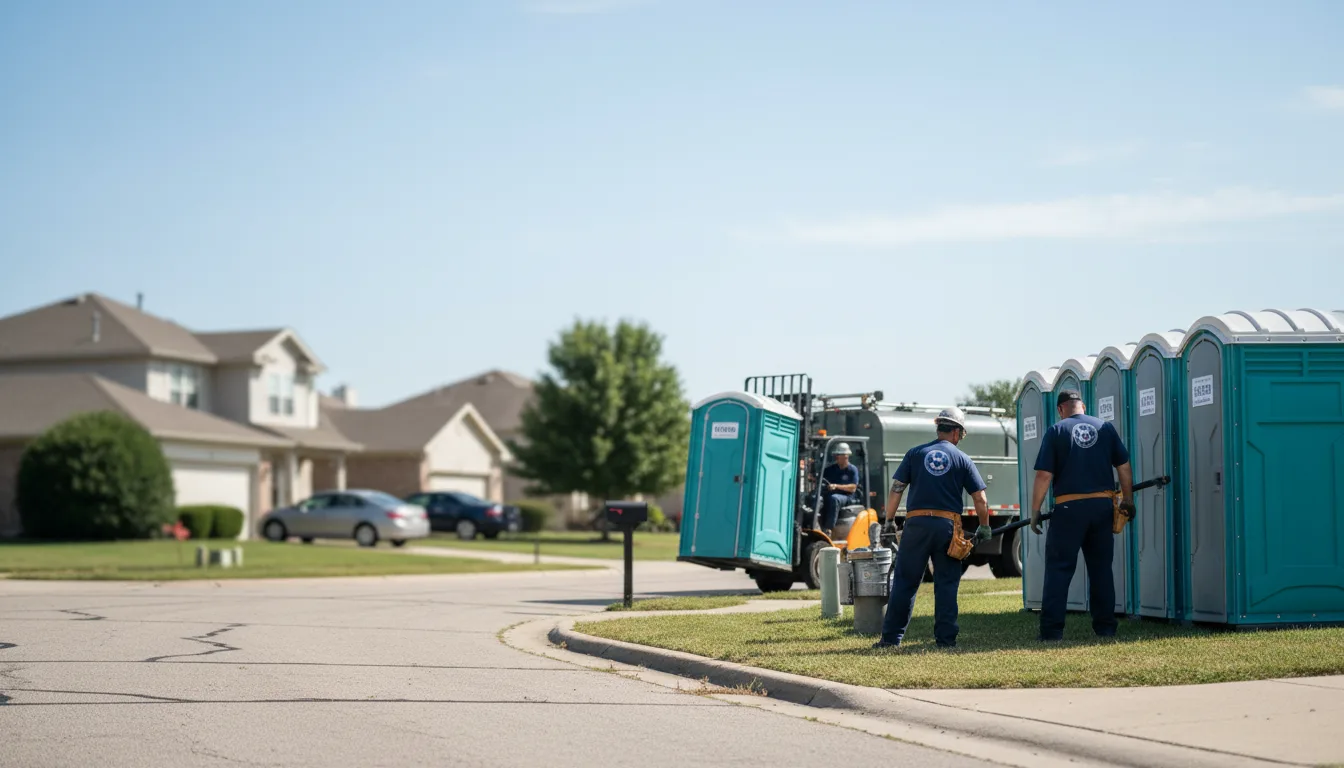 Porta Potty Rental in Evansville, AR near me